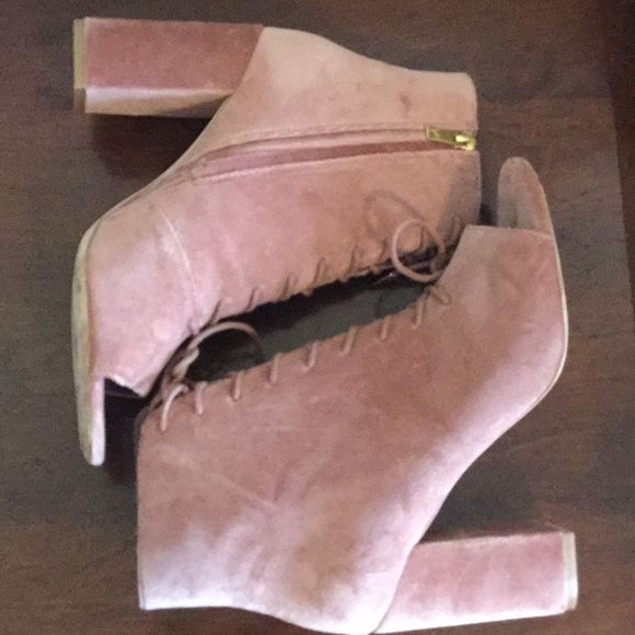 Joie Lakia Open Toe Velvet Bootie - Picture 2 of 8